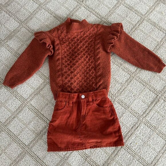 Fall sweater mini skirt set - Picture 1 of 1